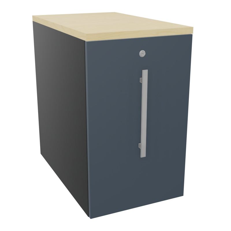 GUSTAVE CAISSON INDIVIDUEL H73,5 L43,2 P70 CM MELAMINE - CORPS  TOP  PORTE  R9 R6 N8