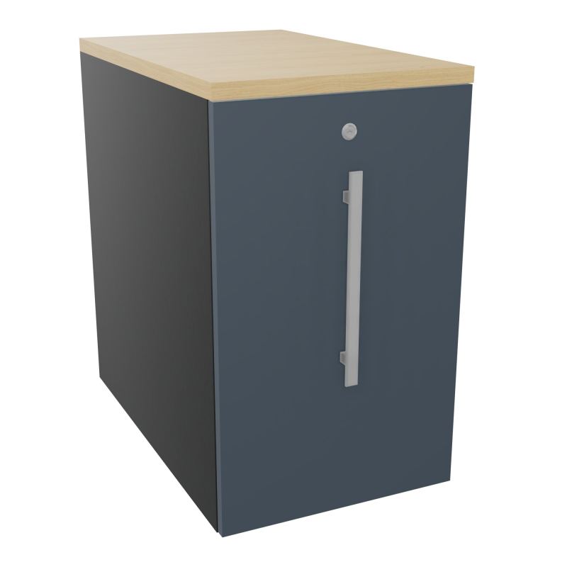 GUSTAVE CAISSON INDIVIDUEL H73,5 L43,2 P70 CM MELAMINE - CORPS  TOP  PORTE  R9 R6 R1