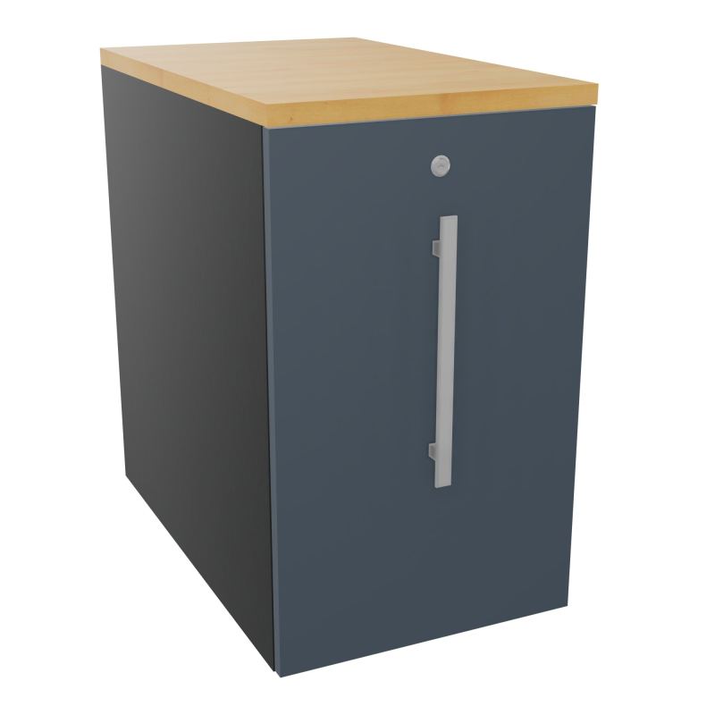 GUSTAVE CAISSON INDIVIDUEL H73,5 L43,2 P70 CM MELAMINE - CORPS  TOP  PORTE  R9 R6 R5