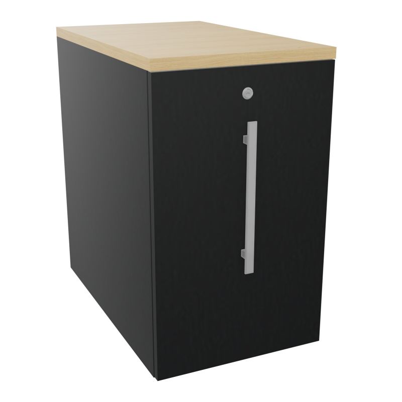 GUSTAVE CAISSON INDIVIDUEL H73,5 L43,2 P70 CM MELAMINE - CORPS  TOP  PORTE  R9 R9 R1