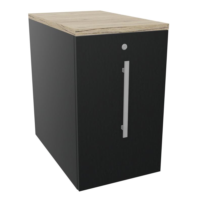 GUSTAVE CAISSON INDIVIDUEL H73,5 L43,2 P70 CM MELAMINE - CORPS  TOP  PORTE  R9 R9 R3