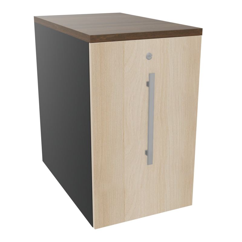 GUSTAVE CAISSON INDIVIDUEL H73,5 L43,2 P70 CM MELAMINE - CORPS  TOP  PORTE  R9 RZ N6