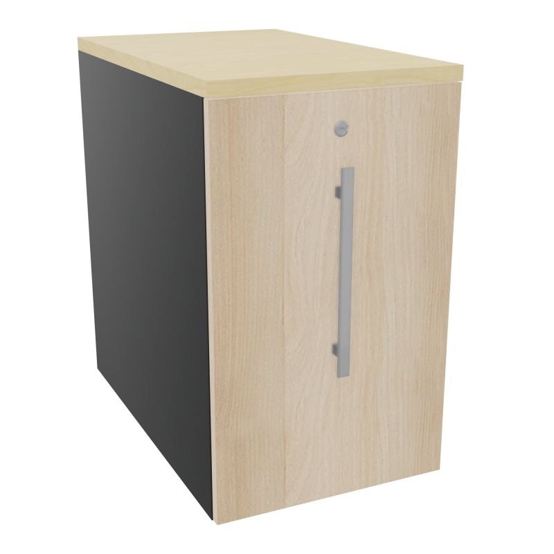 GUSTAVE CAISSON INDIVIDUEL H73,5 L43,2 P70 CM MELAMINE - CORPS  TOP  PORTE  R9 RZ N8