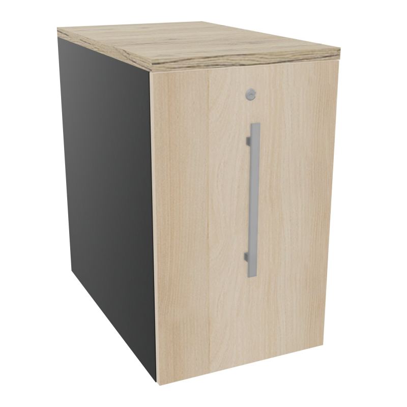 GUSTAVE CAISSON INDIVIDUEL H73,5 L43,2 P70 CM MELAMINE - CORPS  TOP  PORTE  R9 RZ R3