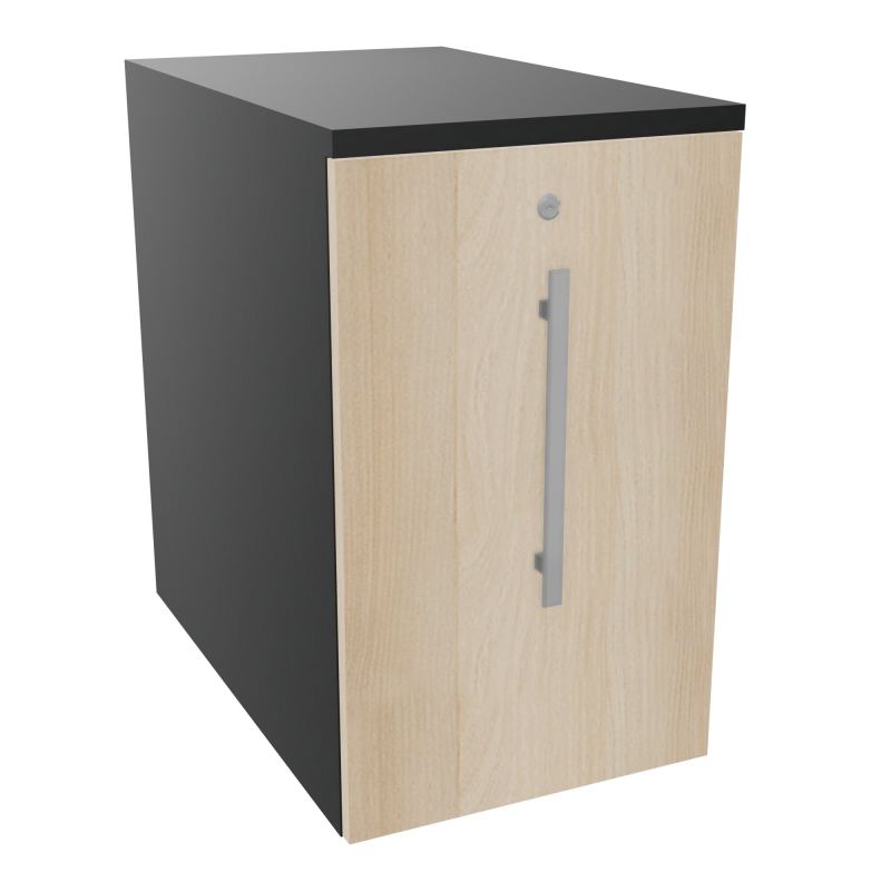 GUSTAVE CAISSON INDIVIDUEL H73,5 L43,2 P70 CM MELAMINE - CORPS  TOP  PORTE  R9 RZ R9