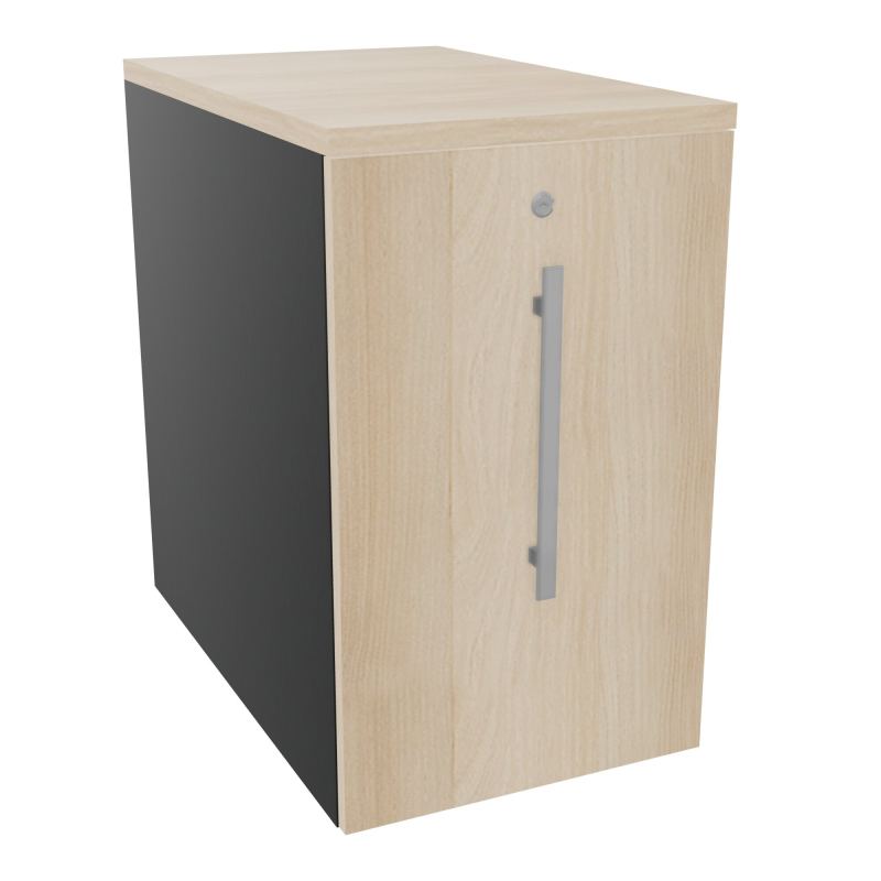 GUSTAVE CAISSON INDIVIDUEL H73,5 L43,2 P70 CM MELAMINE - CORPS  TOP  PORTE  R9 RZ RZ