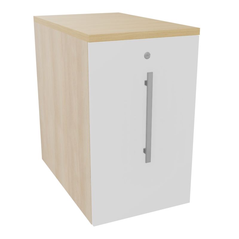 GUSTAVE CAISSON INDIVIDUEL H73,5 L43,2 P70 CM MELAMINE - CORPS  TOP  PORTE  RZ MG R1