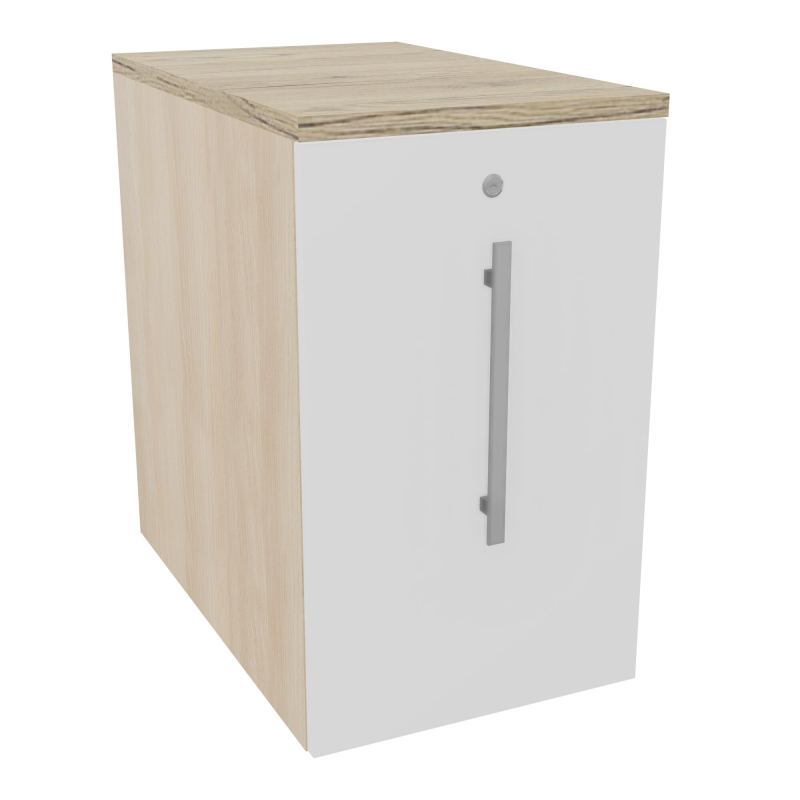 GUSTAVE CAISSON INDIVIDUEL H7 3,5 L43,2 P70 CM MELAMINE - CORPS TOP PORTE RZ MG R3
