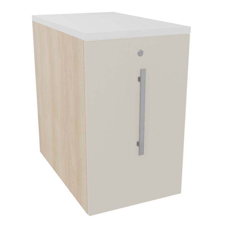 GUSTAVE CAISSON INDIVIDUEL H3,5 L43,2 P70 CM MELAMINE - CORPS  TOP  PORTE RZ N5 MG