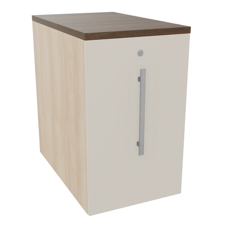 GUSTAVE CAISSON INDIVIDUEL H3,5 L43,2 P70 CM MELAMINE - CORPS  TOP  PORTE RZ N5 N6