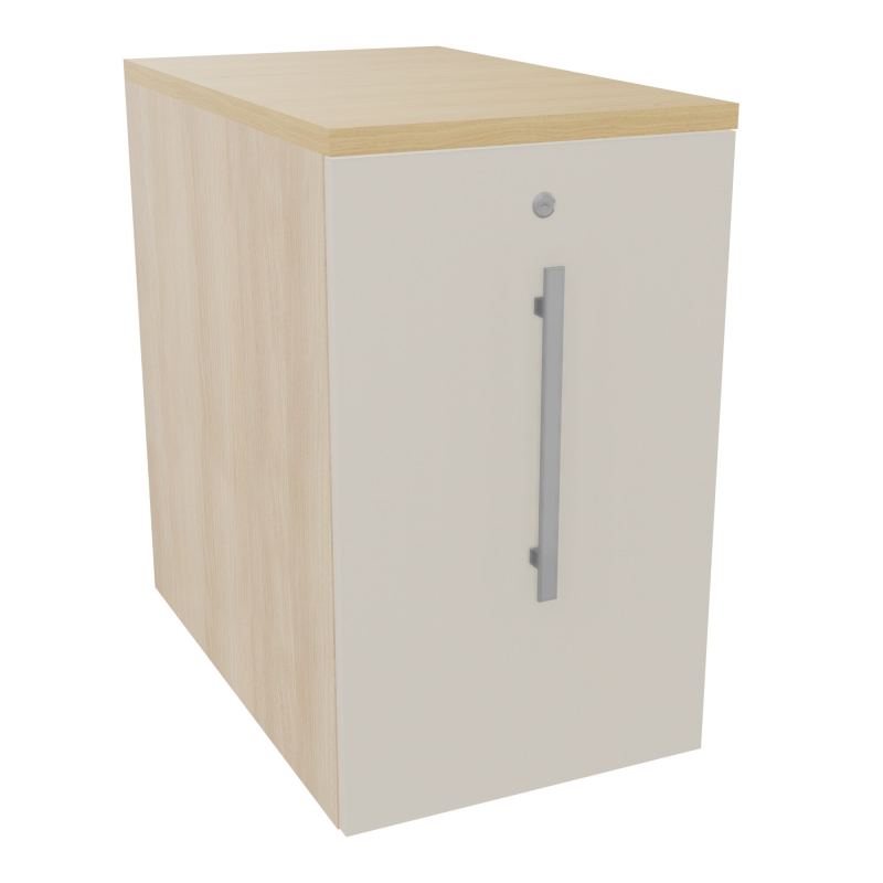 GUSTAVE CAISSON INDIVIDUEL H73,5 L43,2 P70 CM MELAMINE - CORPS  TOP  PORTE  RZ N5 R1