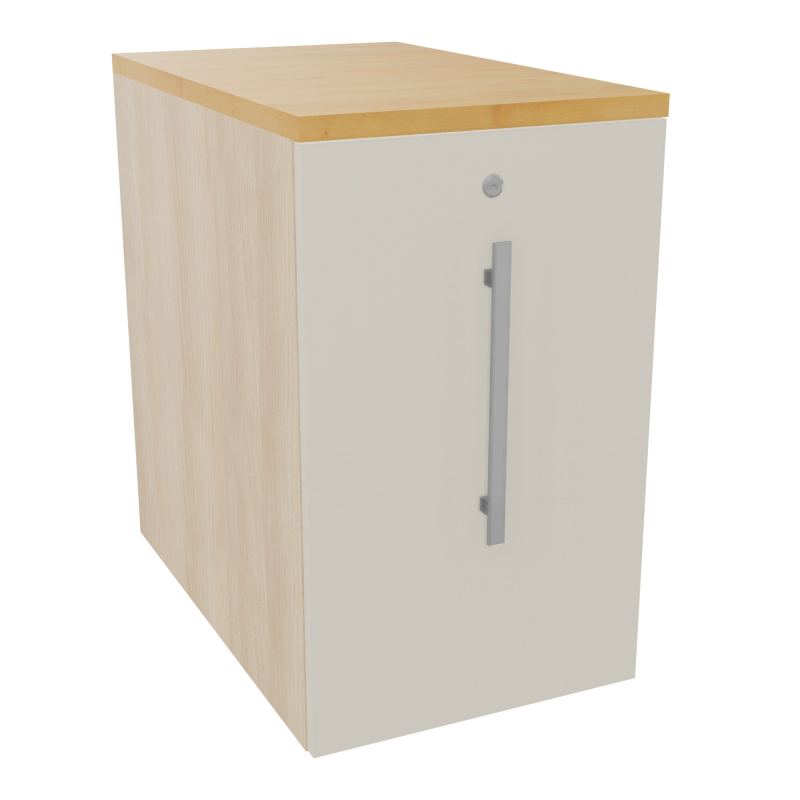 GUSTAVE CAISSON INDIVIDUEL H73,5 L43,2 P70 CM MELAMINE - CORPS  TOP  PORTE  RZ N5 R5