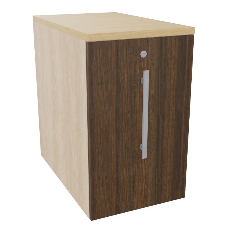 GUSTAVE CAISSON INDIVIDUEL H73,5 L43,2 P70 CM MELAMINE - CORPS  TOP  PORTE  RZ N6 R1