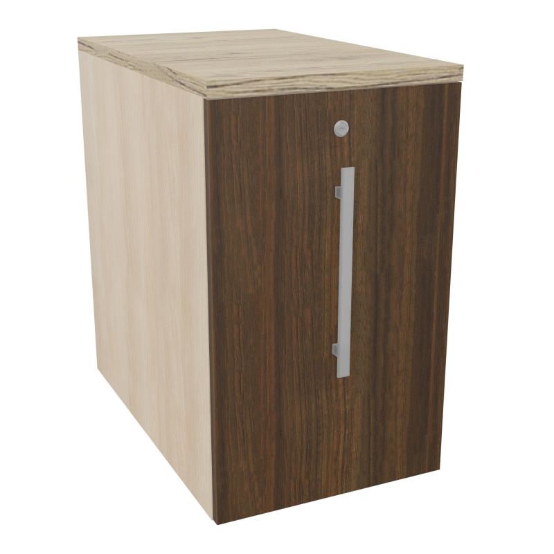 GUSTAVE CAISSON INDIVIDUEL H3,5 L43,2 P70 CM MELAMINE - CORPS  TOP  PORTE RZ N6 R3