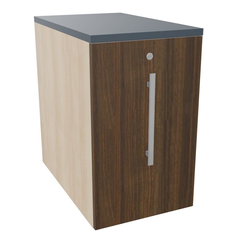 GUSTAVE CAISSON INDIVIDUEL H73,5 L43,2 P70 CM MELAMINE - CORPS  TOP  PORTE  RZ N6 R6