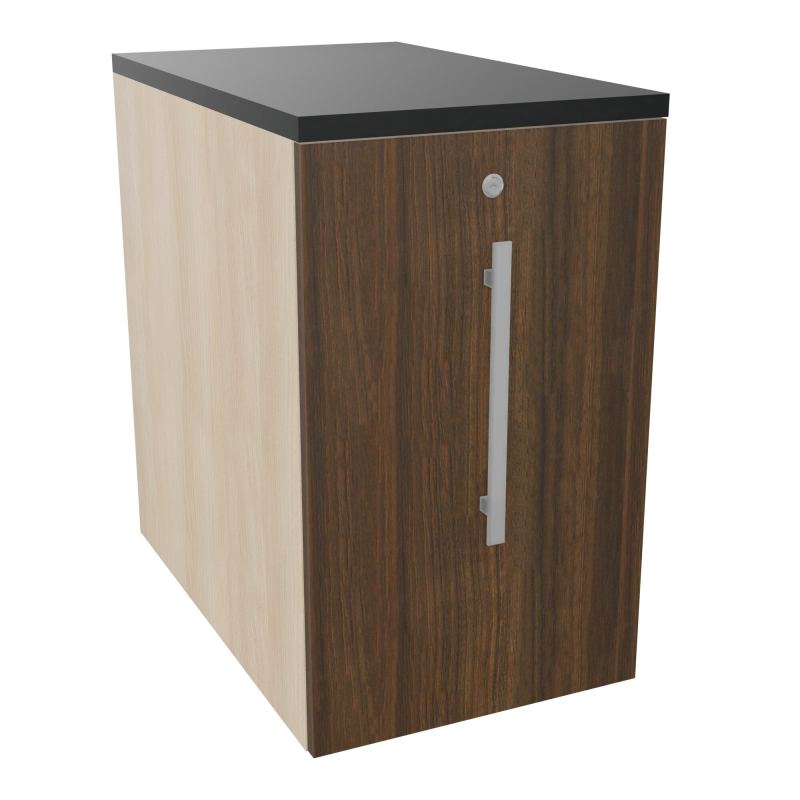 GUSTAVE CAISSON INDIVIDUEL H73,5 L43,2 P70 CM MELAMINE - CORPS  TOP  PORTE  RZ N6 R9