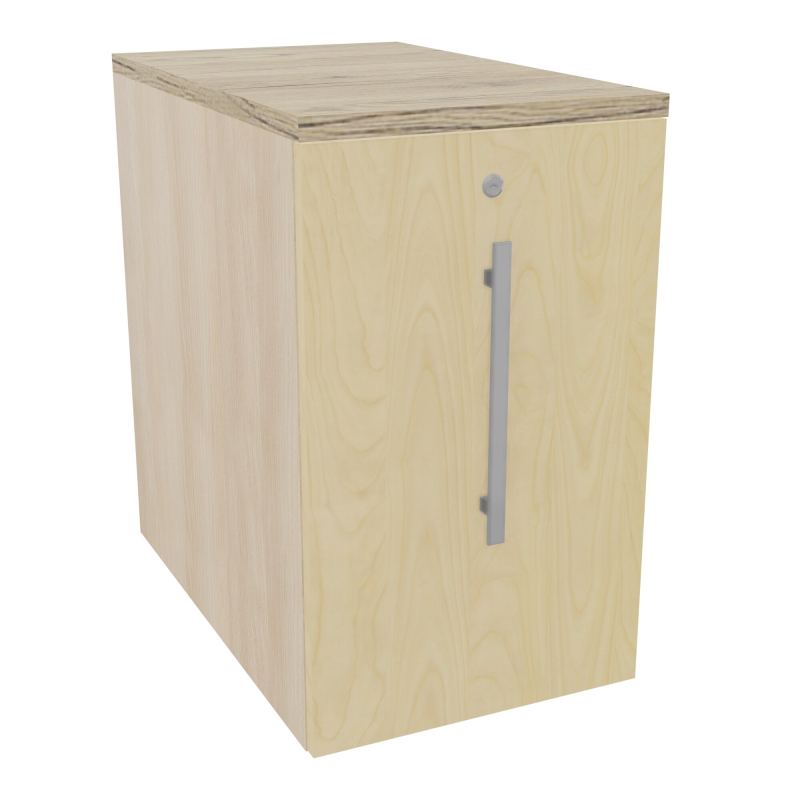 GUSTAVE CAISSON INDIVIDUEL H3,5 L43,2 P70 CM MELAMINE - CORPS  TOP  PORTE RZ N8 R3
