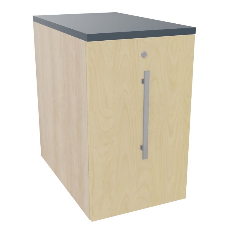 GUSTAVE CAISSON INDIVIDUEL H73,5 L43,2 P70 CM MELAMINE - CORPS  TOP  PORTE  RZ N8 R6