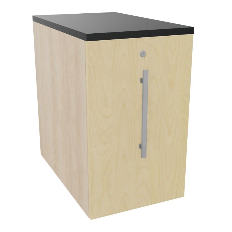 GUSTAVE CAISSON INDIVIDUEL H73,5 L43,2 P70 CM MELAMINE - CORPS  TOP  PORTE  RZ N8 R9