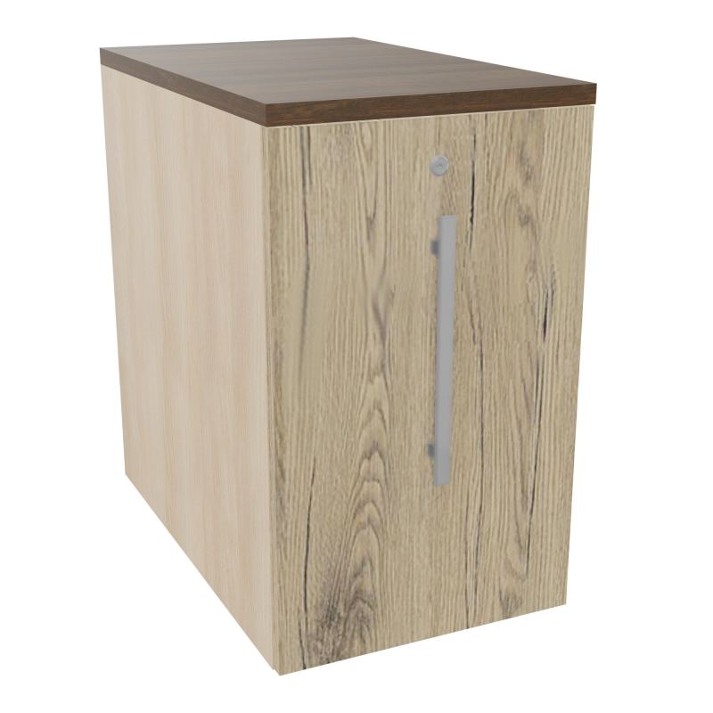 GUSTAVE CAISSON INDIVIDUEL H3,5 L43,2 P70 CM MELAMINE - CORPS  TOP  PORTE RZ R3 N6