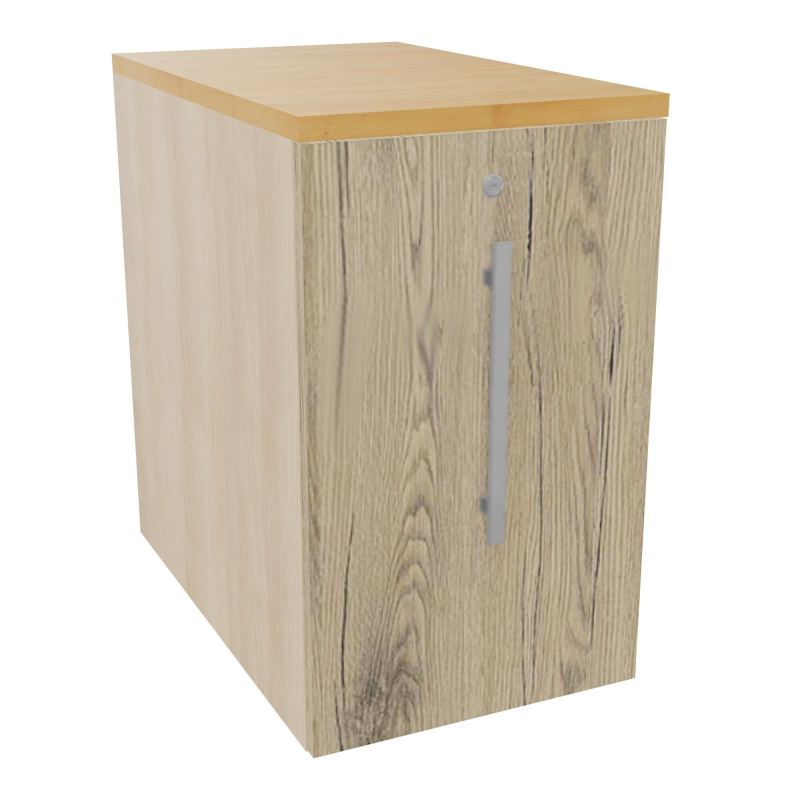 GUSTAVE CAISSON INDIVIDUEL H73,5 L43,2 P70 CM MELAMINE - CORPS  TOP  PORTE  RZ R3 R5