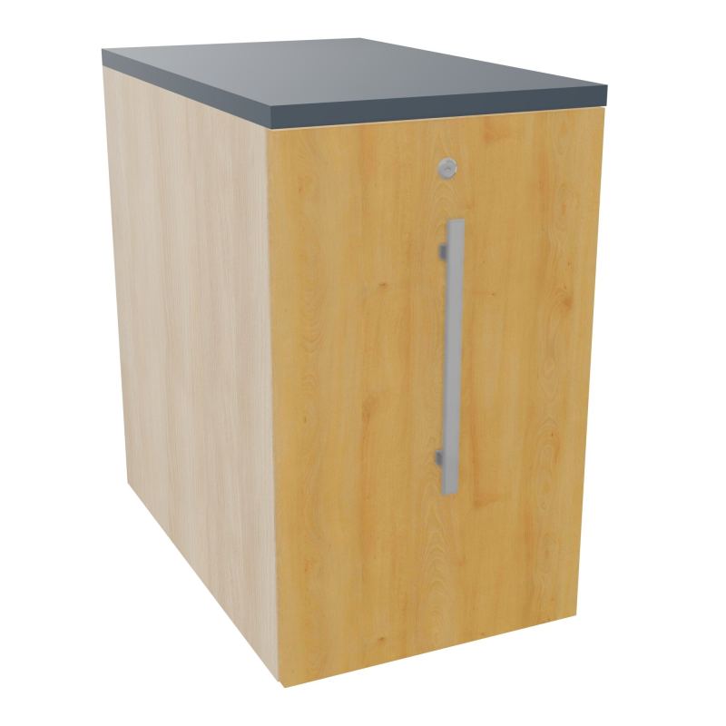 GUSTAVE CAISSON INDIVIDUEL H73,5 L43,2 P70 CM MELAMINE - CORPS  TOP  PORTE  RZ R5 R6