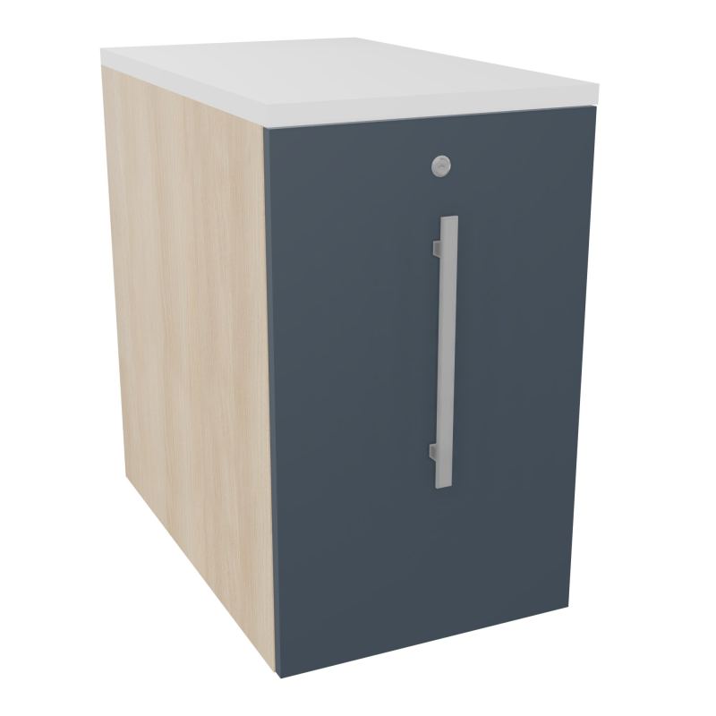 GUSTAVE CAISSON INDIVIDUEL H73,5 L43,2 P70 CM MELAMINE - CORPS  TOP  PORTE  RZ R6 MG