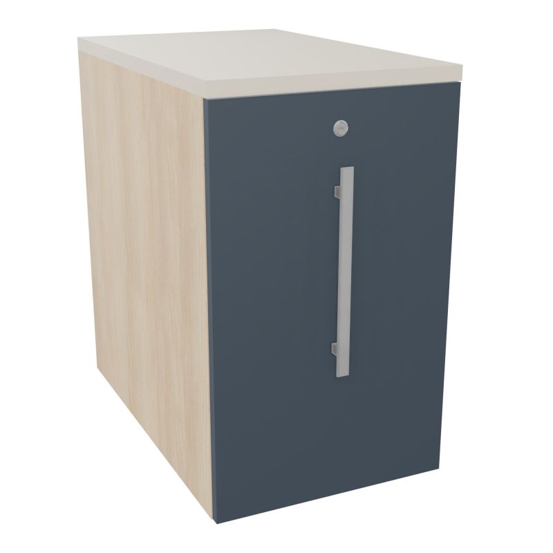 GUSTAVE CAISSON INDIVIDUEL H73,5 L43,2 P70 CM MELAMINE - CORPS  TOP  PORTE  RZ R6 N5