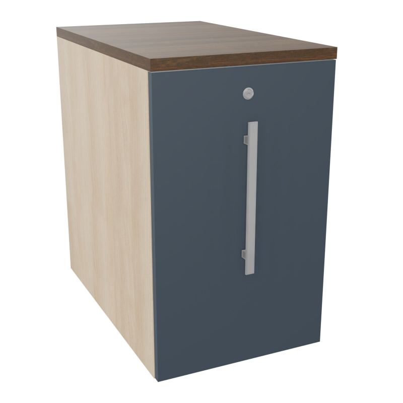 GUSTAVE CAISSON INDIVIDUEL H73,5 L43,2 P70 CM MELAMINE - CORPS  TOP  PORTE  RZ R6 N6