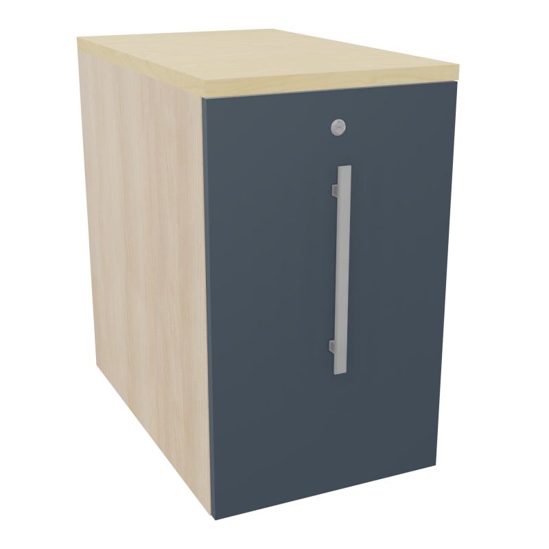 GUSTAVE CAISSON INDIVIDUEL H73,5 L43,2 P70 CM MELAMINE - CORPS  TOP  PORTE  RZ R6 N8