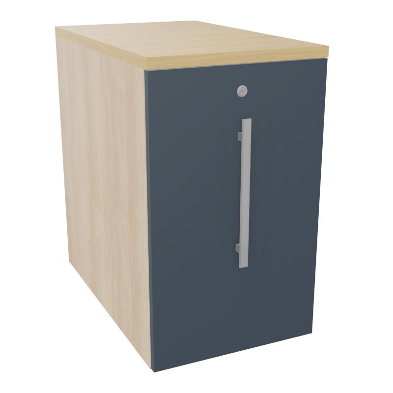 GUSTAVE CAISSON INDIVIDUEL H73,5 L43,2 P70 CM MELAMINE - CORPS  TOP  PORTE  RZ R6 R1