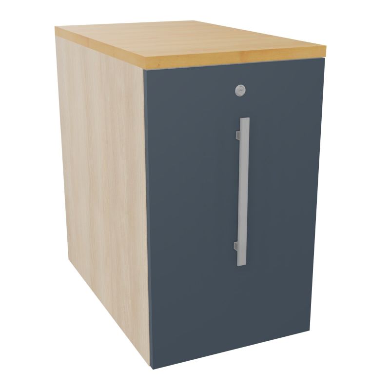GUSTAVE CAISSON INDIVIDUEL H73,5 L43,2 P70 CM MELAMINE - CORPS  TOP  PORTE  RZ R6 R5