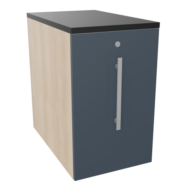GUSTAVE CAISSON INDIVIDUEL H73,5 L43,2 P70 CM MELAMINE - CORPS  TOP  PORTE  RZ R6 R9