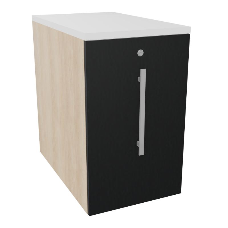 GUSTAVE CAISSON INDIVIDUEL H73,5 L43,2 P70 CM MELAMINE - CORPS  TOP  PORTE  RZ R9 MG