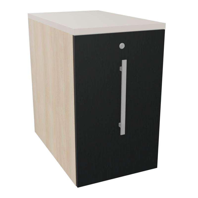 GUSTAVE CAISSON INDIVIDUEL H73,5 L43,2 P70 CM MELAMINE - CORPS  TOP  PORTE  RZ R9 N5
