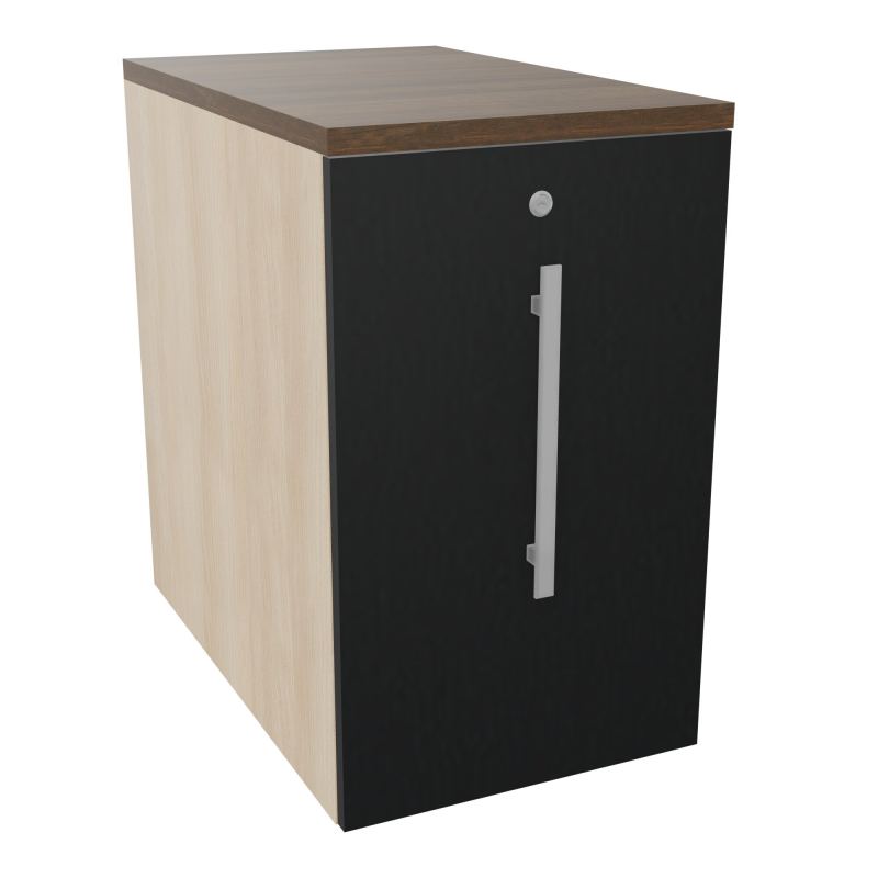 GUSTAVE CAISSON INDIVIDUEL H73,5 L43,2 P70 CM MELAMINE - CORPS  TOP  PORTE  RZ R9 N6