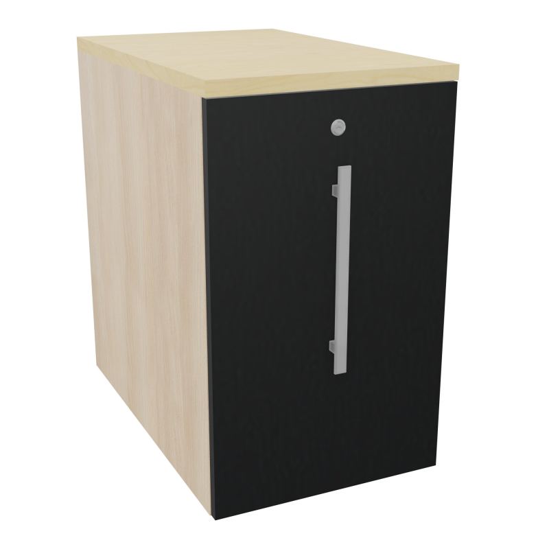 GUSTAVE CAISSON INDIVIDUEL H73,5 L43,2 P70 CM MELAMINE - CORPS  TOP  PORTE  RZ R9 N8