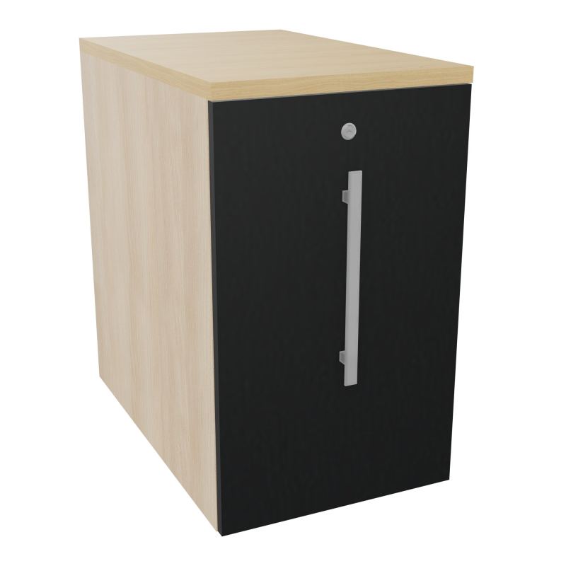 GUSTAVE CAISSON INDIVIDUEL H73,5 L43,2 P70 CM MELAMINE - CORPS  TOP  PORTE  RZ R9 R1
