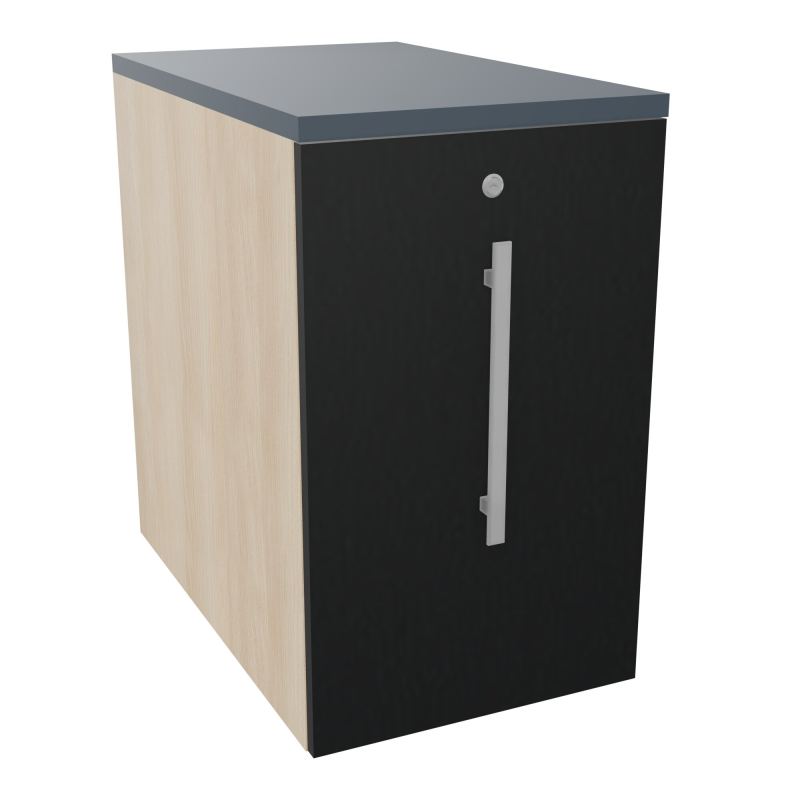 GUSTAVE CAISSON INDIVIDUEL H73,5 L43,2 P70 CM MELAMINE - CORPS  TOP  PORTE  RZ R9 R6