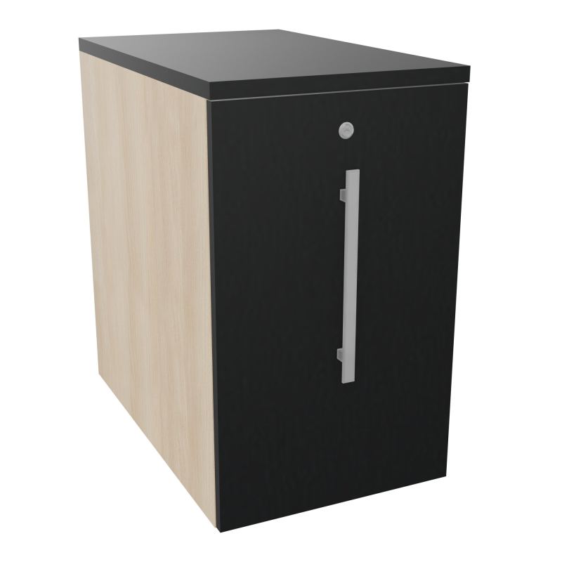 GUSTAVE CAISSON INDIVIDUEL H73,5 L43,2 P70 CM MELAMINE - CORPS  TOP  PORTE  RZ R9 R9
