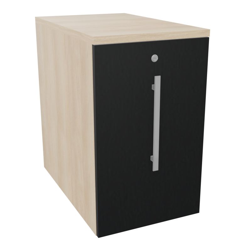 GUSTAVE CAISSON INDIVIDUEL H73,5 L43,2 P70 CM MELAMINE - CORPS  TOP  PORTE  RZ R9 RZ