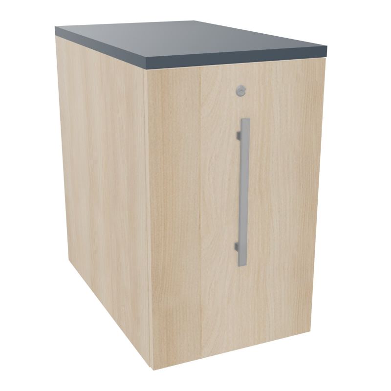 GUSTAVE CAISSON INDIVIDUEL H73,5 L43,2 P70 CM MELAMINE - CORPS  TOP  PORTE  RZ RZ R6