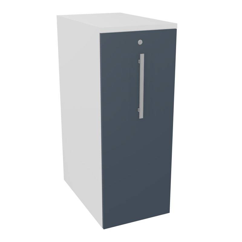 GUSTAVE CAISSON INDIVIDUEL H113,5 L43,2 P70CM CORPS & TOP MELAMINE  -PORTE  MG R6