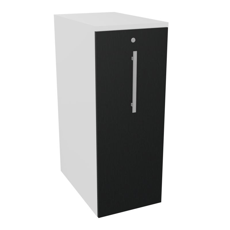 GUSTAVE CAISSON INDIVIDUEL H113,5 L43,2 P70CM CORPS & TOP MELAMINE  -PORTE  MG R9