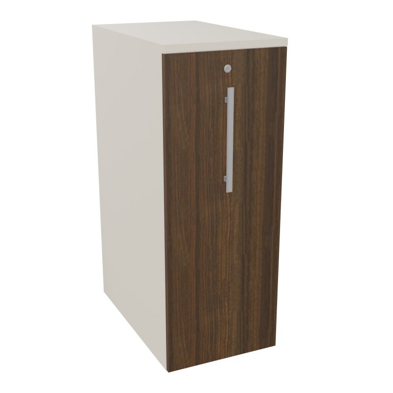 GUSTAVE CAISSON INDIVIDUEL H113,5 L43,2 P70CM CORPS & TOP MELAMINE  -PORTE N5 N6