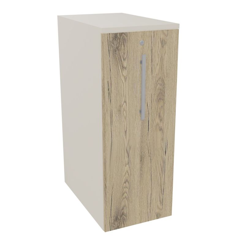 GUSTAVE CAISSON INDIVIDUEL H113,5 L43,2 P70CM CORPS & TOP MELAMINE  -PORTE N5 R3