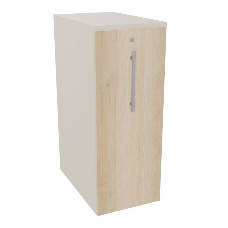GUSTAVE CAISSON INDIVIDUEL H113,5 L43,2 P70CM CORPS & TOP MELAMINE  -PORTE N5 RZ