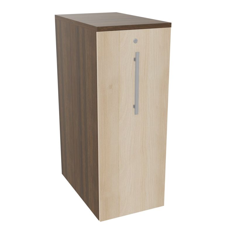 GUSTAVE CAISSON INDIVIDUEL H113,5 L43,2 P70CM CORPS & TOP MELAMINE  -PORTE N6 RZ