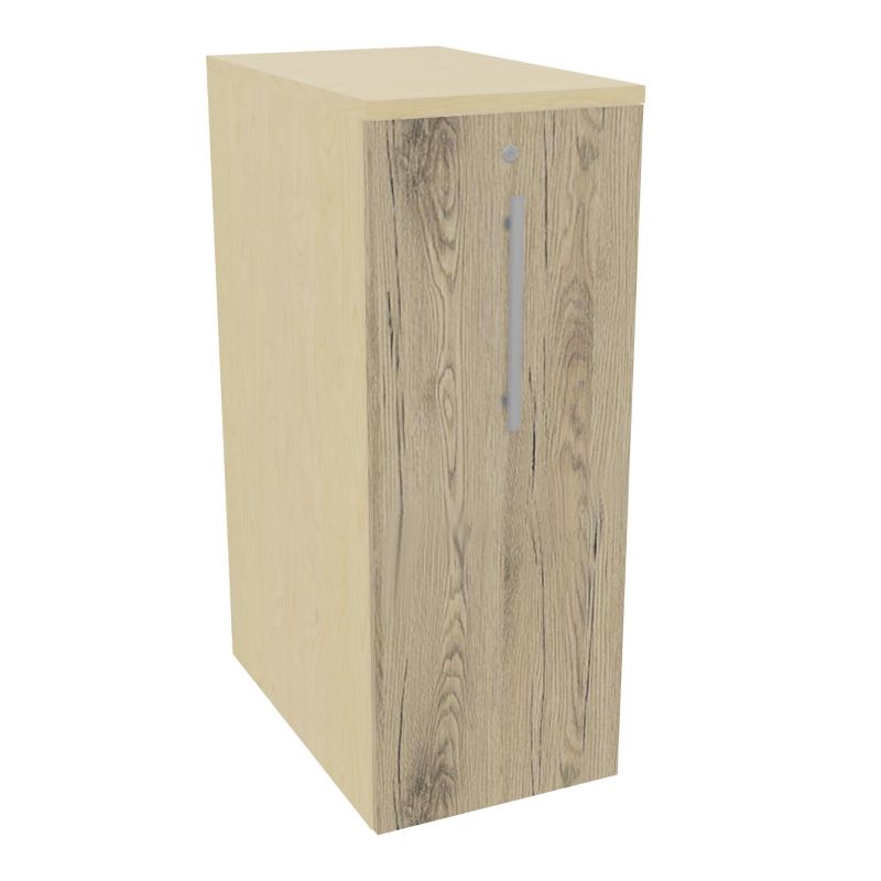 GUSTAVE CAISSON INDIVIDUEL H113,5 L43,2 P70CM CORPS & TOP MELAMINE  -PORTE N8 R3