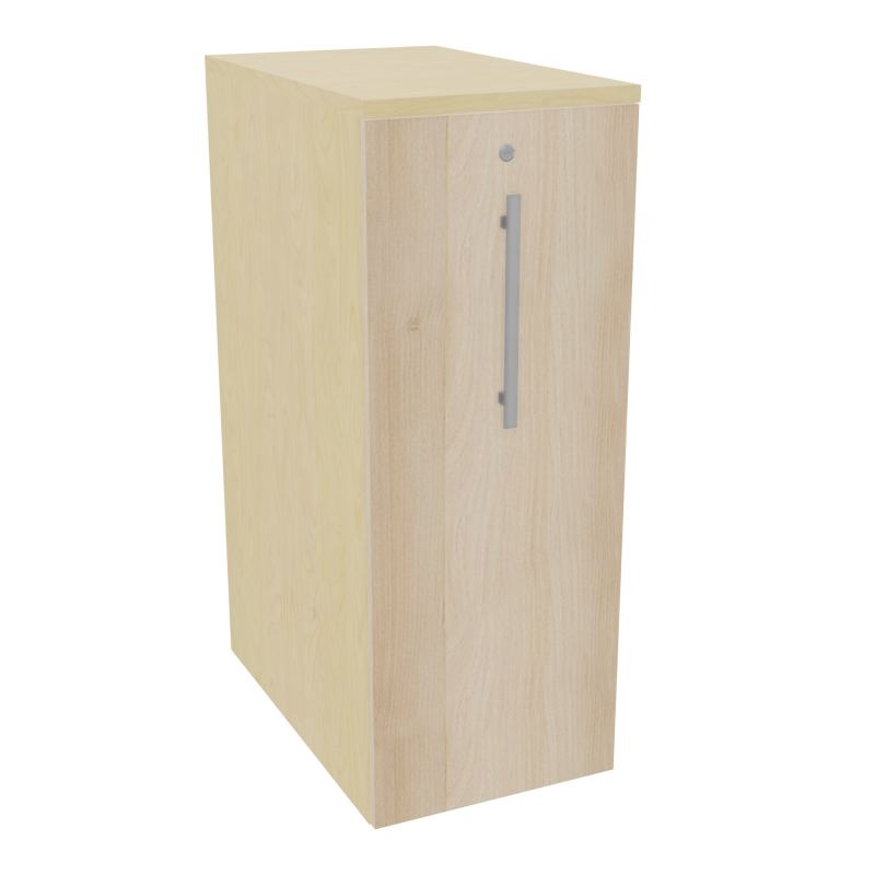 GUSTAVE CAISSON INDIVIDUEL H113,5 L43,2 P70CM CORPS & TOP MELAMINE  -PORTE N8 RZ